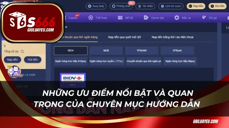 Những ưu điểm nổi bật và quan trọng của chuyên mục hướng dẫn