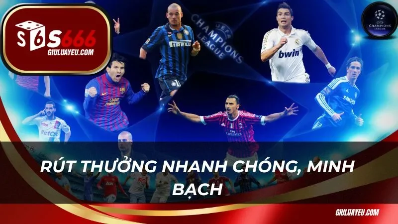 Rút thưởng cho người chơi nhanh chóng, minh bạch