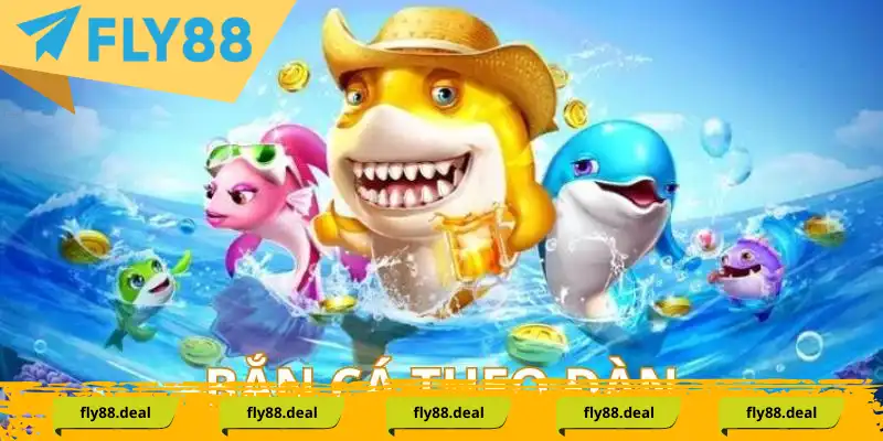 Nên bắn cá xèng theo đàn để kiếm nhiều xu thưởng